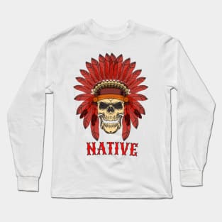 Native American Long Sleeve T-Shirt